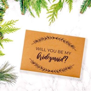 Bridesmaid proposal boxes